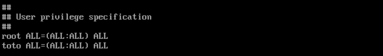 Alpine - Installation sudo 2